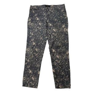 PERUVIAN CONNECTION Straight Jeans Snake Printed High Rise Women's US Size 14